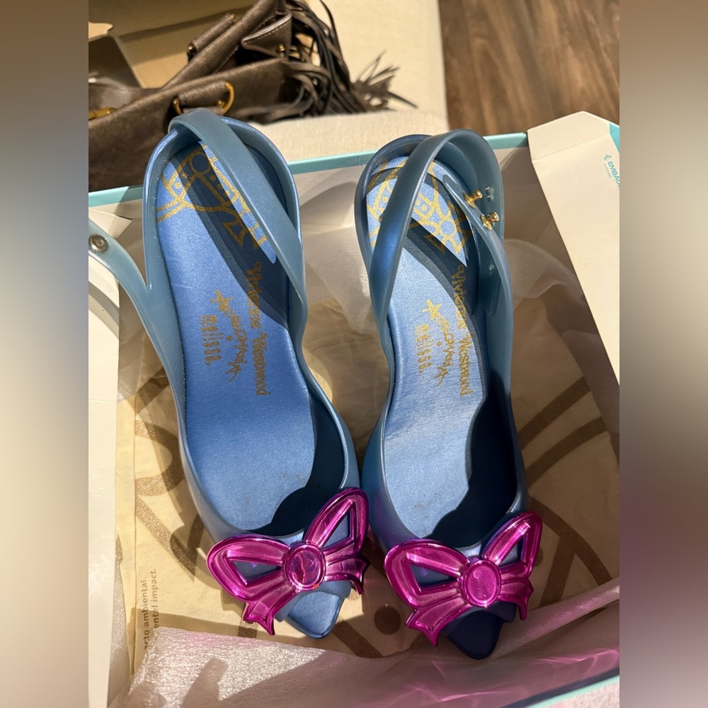 Vivienne Westwood x Melissa bow heels